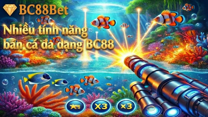 Ưu điểm khi chơi game Bắn Cá 5 Sao tại cổng game BC88